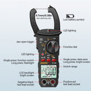 ST180 4000 Counts Digital Current Clamp Meter NCV Multimeter Tester (Black)