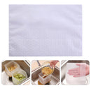 Sink Strainer Bag - 30 Pack Plastic Garbage Waste Pouch for Kitchen (Clear)