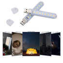 Mini 8Leds LED Desk Lamp Computer Lights Ultra Bright USB Night Light