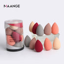 MAANGE 10Pcs Makeup Foundation Sponge Drop Shape Super Soft Mini Cosmetic puff