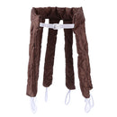 Heatless Spiral Curlers Sleeping Headband Hair Curler Hair Styling (Brown) Newly