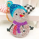 5pcs DIY Full Drill Special Shaped Christmas Diamond Painting Keychain Jewelry