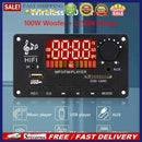 12V Bluetooth-compatible 5.0 Radio Audio Module 2x50w Stereo with Remote Control