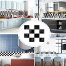 Retro Floor Tiles Wall Stickers Self-adhesive Decals for Kitchen (MSC059) Newly