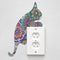 DIY Cat Diamond Painting Switch Stickers Bedroom Luminous Decorative Wall Decals
