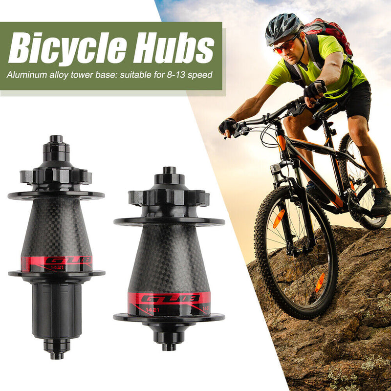 Bicycle Hubs GUB 1421 MTB Bike Quick Release Disc Brake Rear 4 Bearing Front Hub