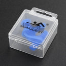 Flower Shape Waterproof Soft Silicone Earplugs for Swimming Diving (Blue) Newly