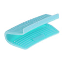 Silicone Heat Insulation Mitt Glove Casserole Ear Pan Pot Oven Grip/Cyan