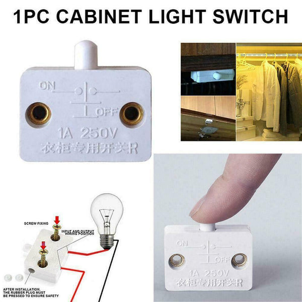 Automatic Reset Switch Wardrobe Cabinet Light Switch n Door n Control W8R2 best