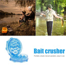 Carp Fishing Bait Crusher Grinder for Boilies Bait Method Feeder (Blue) Newly