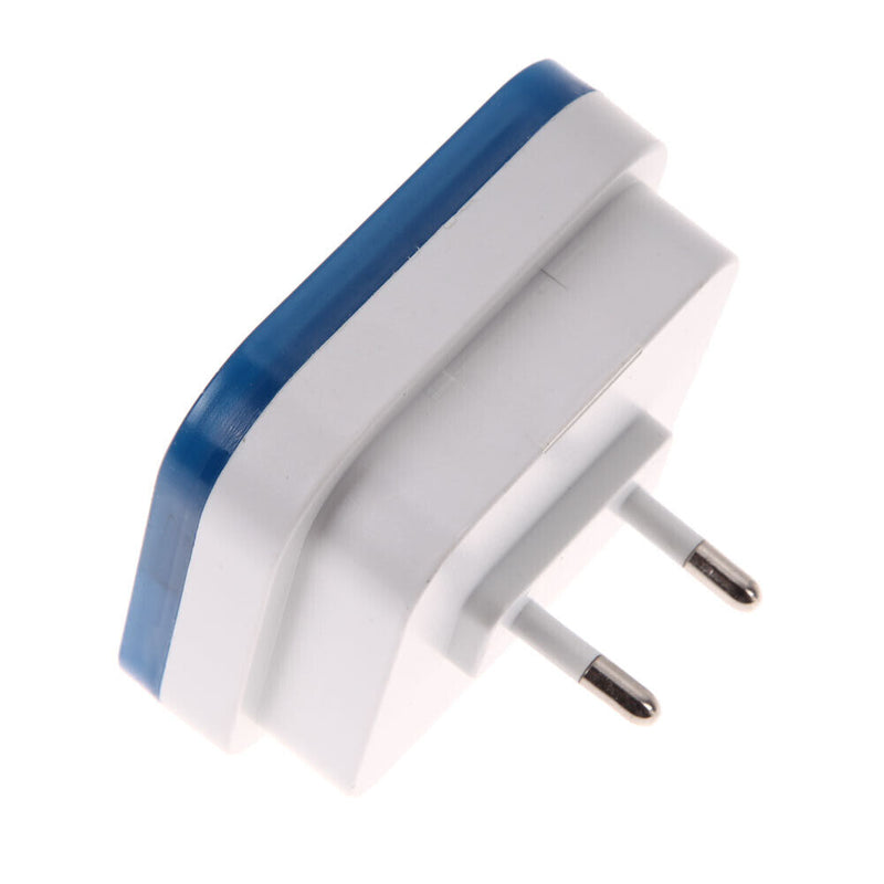 Auto LED Light Induction Sensor Control Bedroom Night  (Blue) ( EU Plug)