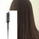 Two Sides Dye Comb Brush Black Barber Tinting Hair Dye Hair Plastic Tool