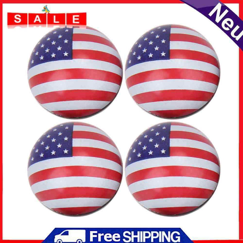 4PCS Car Tires Air Valve Cap Tire Valve Stems Dustproof Wheel Cover