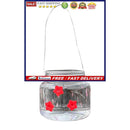 Bird Feeders - Mason Jar Hummingbird Feeders Suit for Deck Patio Garden Yar