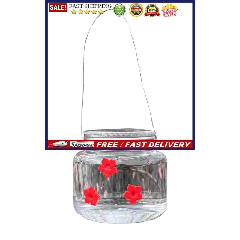 Bird Feeders - Mason Jar Hummingbird Feeders Suit for Deck Patio Garden Yar