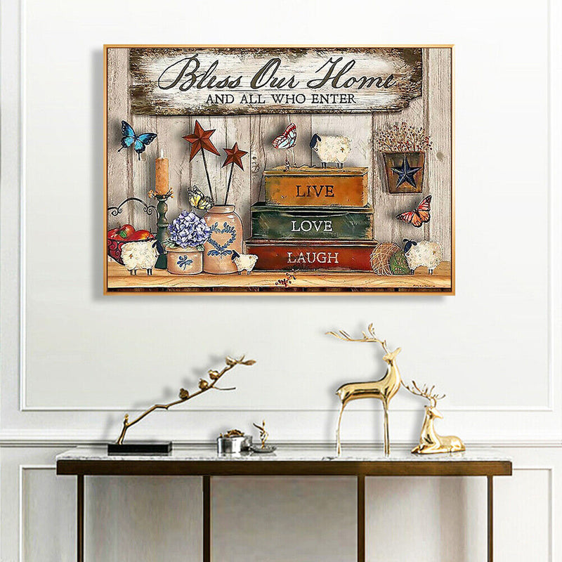 DIY Oil Paint by Numbers Calligraphy Painting Abstract Coded Acrylic Picture