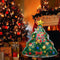 Santa Claus Snowman Christmas Tree Balloons Christmas Decor(Christmas Tree)