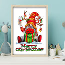 5D DIY Diamond Drawing Christmas Goblin Full Round Drill Wall Decor Art (B5051)