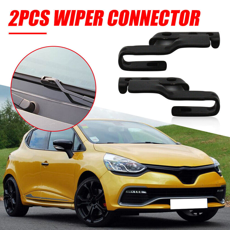 2 Set Universal Front Windscreen Wiper Blade Arm Adapter Mounting Kit 3392390298