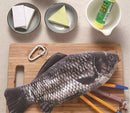 Large Capacity Fish Shape Pencil Bag Makeup Pouch Stationery Box Pencil Case