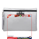 Fireproof Document Bag - Waterproof Safe Money Bag with Combination Lock Newly