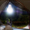 #A 12LED Solar Bulb Hanging Lamp Outdoor Yard Garden Camping Tent Emergency Li