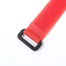 Nylon Fish Pole Belt Holder Tie Fastener Hook Loop Fishing Gadgets (Red) Newly