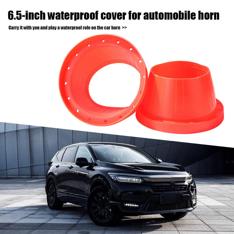 1 Pair 6.5 inch Car Door Audio Speaker Protection Pad Waterproof Cover