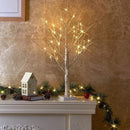 Birch Tree Lighted LED Artificial Branches Tree Decor for Home Party Festival