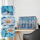 5D Diamond Painting DIY Flower Letters Partial Special Shape Drill (X064) Newly