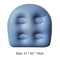 2pcsInflatable Cushion Tub Anti-Hemorrhoids Inflatable Seat Bath Pad (Blue)