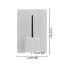 Storage Holder Curtain Hooks Bathroom Towel Holder Self-adhesive Wall Hook