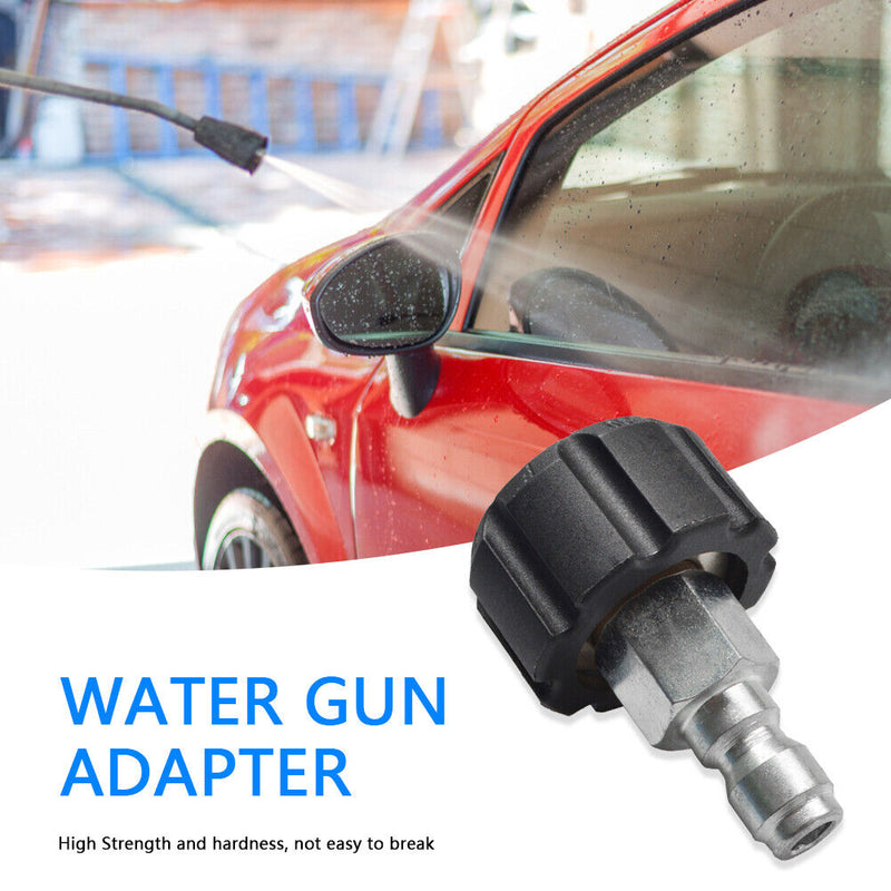 1/4 3/8 Quick Disconnect Male to M22 14 15 Female Adapter for Pressure Wash