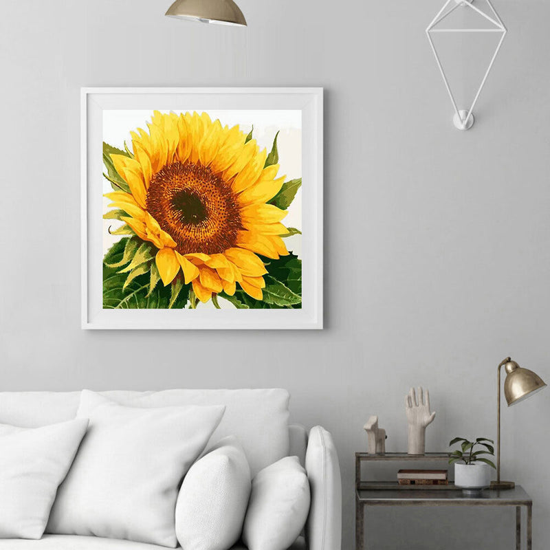 5D Diamond Painting DIY Sunflower Full Round Drill Mosaic Home Decoration Gifts