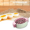 Multifunction Kitchen Egg Slicer Chopper Preserved Egg Cutter Mold (Green)