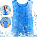 Summer Cooling Vest Heat dissipation PVA Waterproof Fabric Vest High Temperatur_
