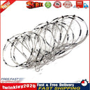 10pcs 6-Ring Portable Fishing Shrimp Crab Cast Trap Catch Crabs Tool Set  Newly