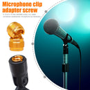 2pcs 3/8to 5/8 Screw Adapter Converter for Microphone Stand Clips Mic Holder