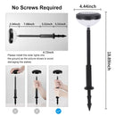 Bright Solar Pathway Lights Set Long Lighting Time Lamp (4pcs Warm RGB) Newly