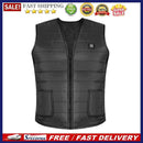 USB Electric Heated Vest Winter Fishing Cycling Thermal Waistcoat for Men Women
