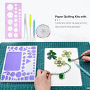 DIY Paper Quilling Kit Tweezer Quilling Ruler Needles Rolling Pen Tools Newly