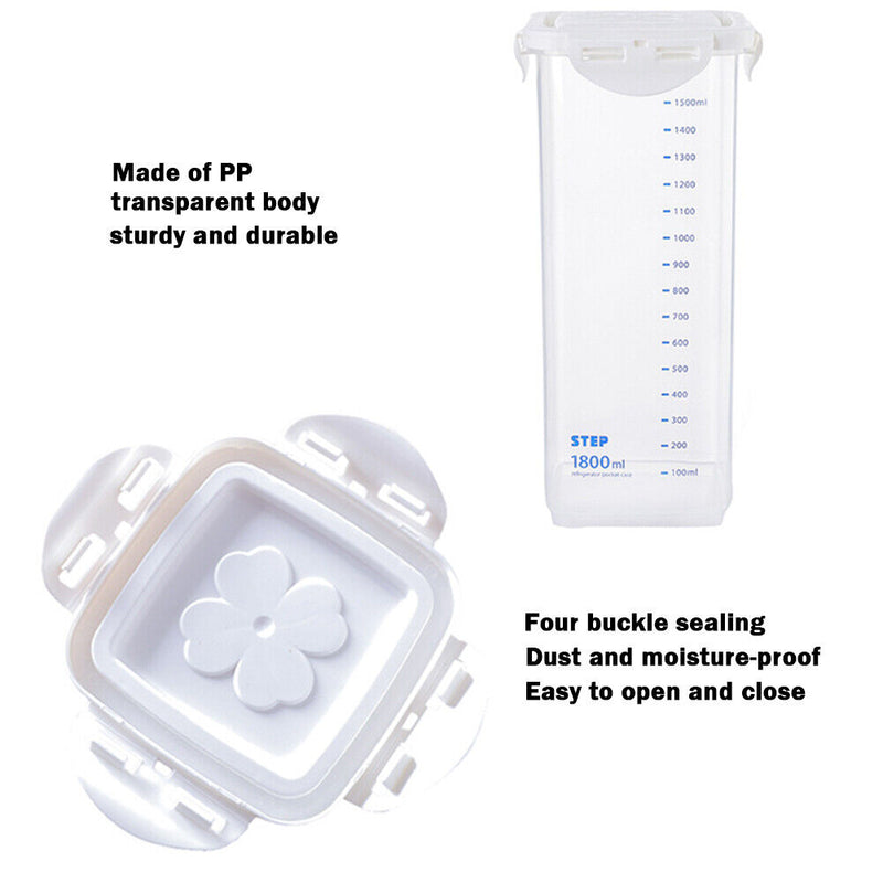 Scaled Grain Sealed Can Kitchen Food Storage Tank Plastic Dried Fruit Sneak Box