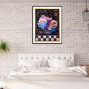5D Diamond Painting Kit DIY Cartoon Gnome Full Round Picture Wall Rhineston