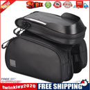 1.5L Touch Screen Bike Front Frame Top Tube Phone Sunshade Double Side Bag