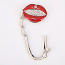Zinc Alloy Rhinestone Folding Purse Handbag Hanger Hook Holder Bag Table Ho