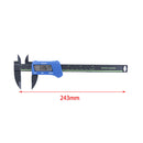 0-150mm Electronic LCD Screen Vernier Caliper Measuring Gauge Tool (Blue)