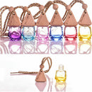 Wooden Stopper Glass Bottle Hanging Perfume Diffuser Freshen bottle Car Air gift