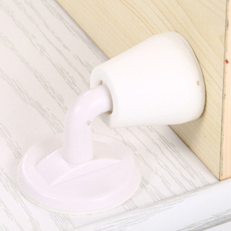 Silicone Adhesive Door Stopper Floor Protective Pad Holder Door Wall Bumper