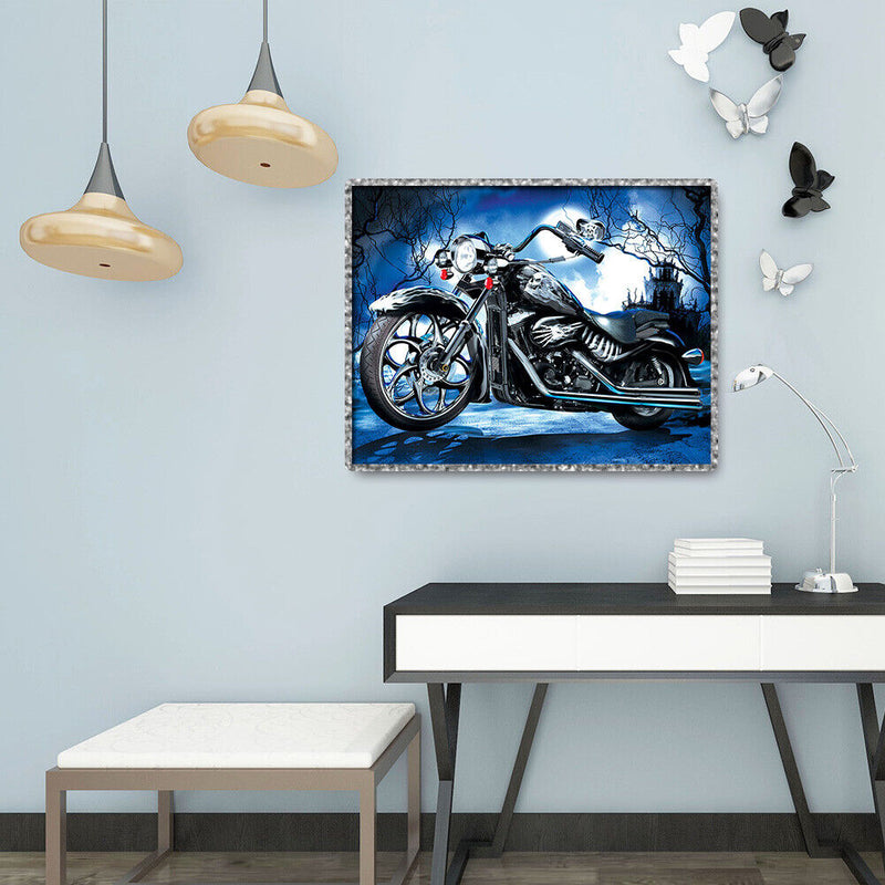 Diamond Painting Full Square Drill Car Rhinestone Cross Stitch Modern Wall Ar