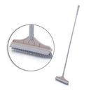 Two-In-One Design Clean Brush Dismountable Handle Bathroom Scrubber (Beige)